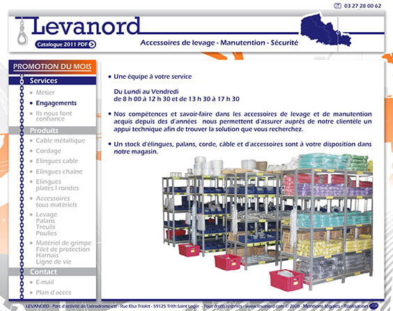 Levanord Website
